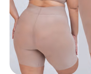 Bermuda plus Control shape corte a fio